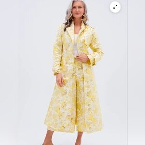 NO EXPECTATIONS BROCADE TRENCH - L Ptp 22.5